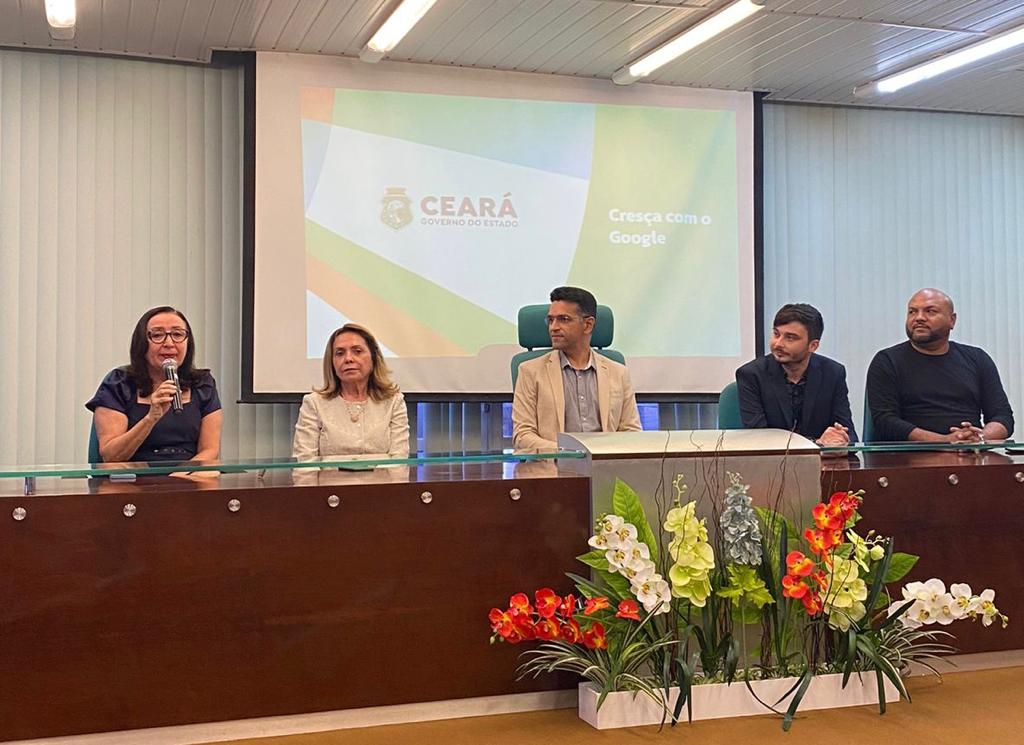Em parceria com o Google, Governo do Ceará lança programa “Cresça com o Google”