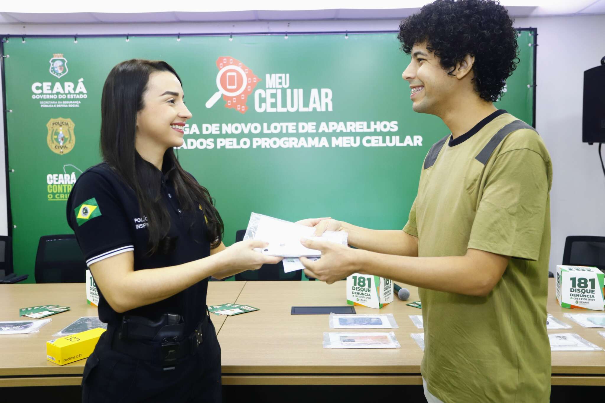 Meu Celular: 10.500 aparelhos já foram recuperados pelas Forças de Segurança do Ceará
