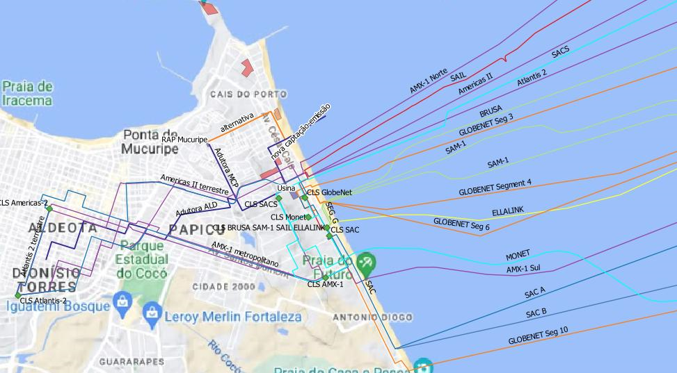 Fortaleza lidera transformação digital no Nordeste com hub de cabos submarinos e energia renovável