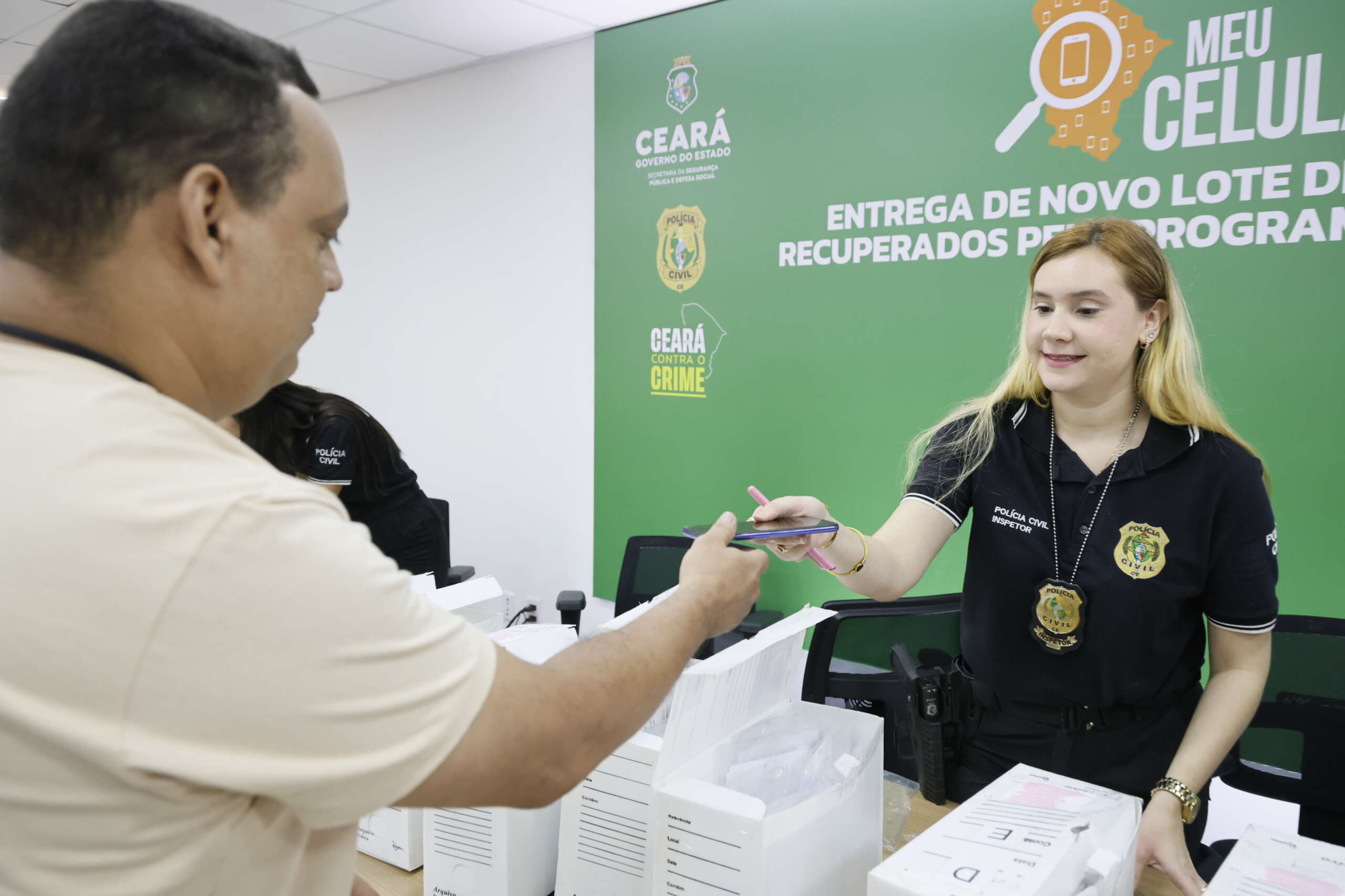 Meu Celular impulsiona redução de 21,1% nos roubos de celulares no Ceará em 2025; programa ultrapassa 11.600 mil aparelhos recuperados