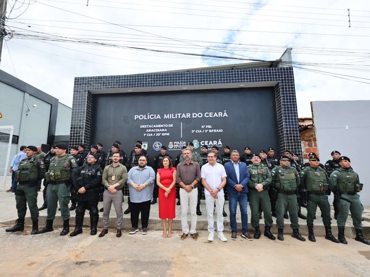 Aracoiaba ganha base do CPRaio e central de videomonitoramento para reforçar segurança da população