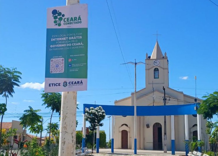 Etice inaugura ponto de Wi-Fi gratuito no município de Penaforte