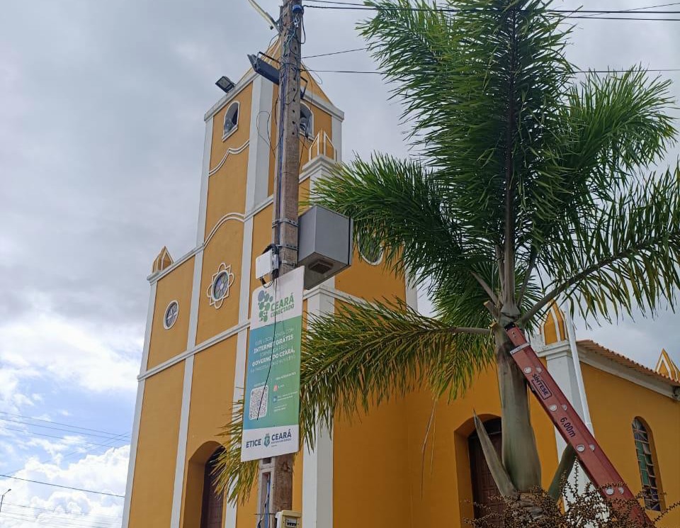 Etice inaugura ponto de Wi-Fi gratuito no município de Itatira